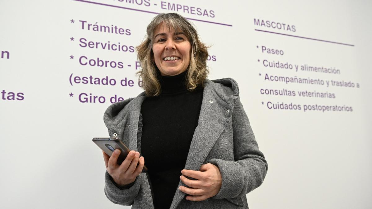 Aida Agra ofrece diferentes servicios desde su negocio Kudeatzan