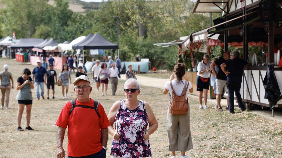 Ambiente en Olarizu por la mañana