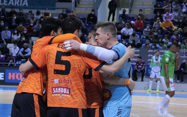 Piña de los jugadores