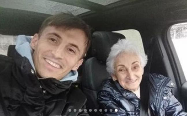 Budimir con Mari Carmen