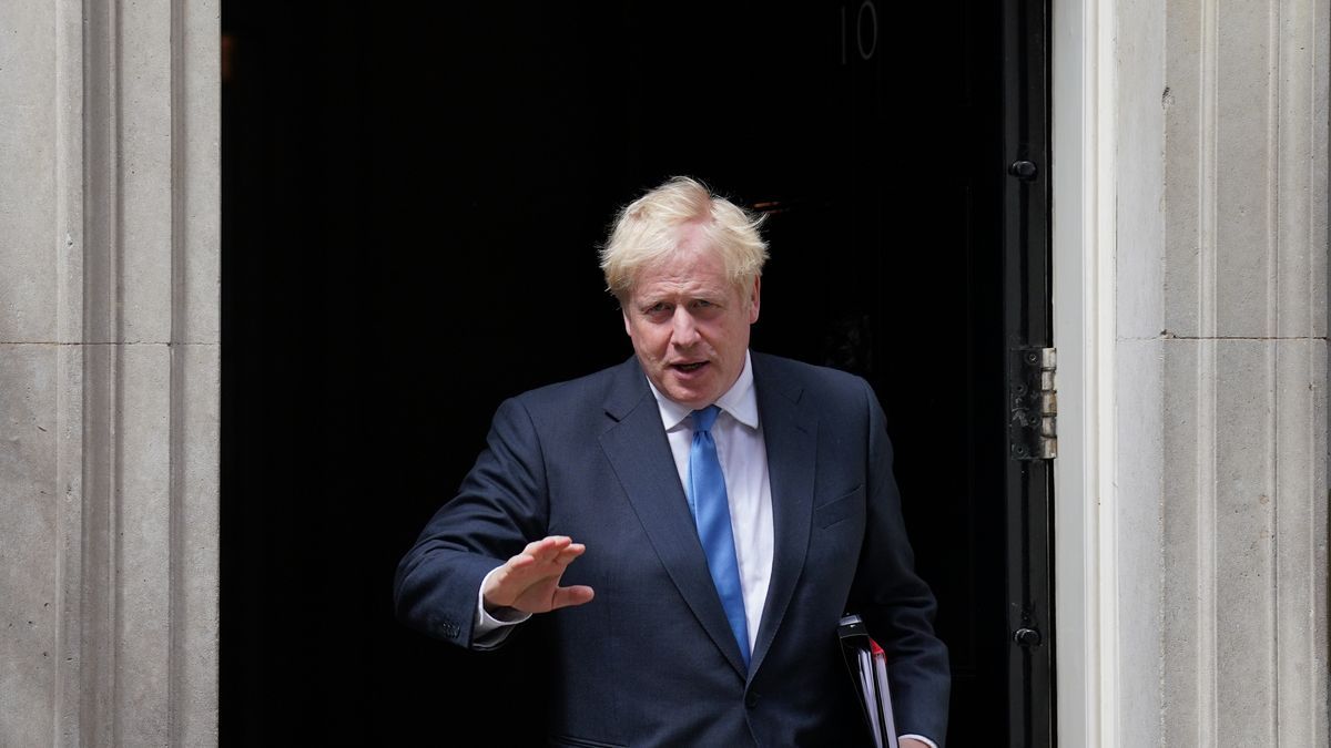 El primer ministros, Boris Johnson.