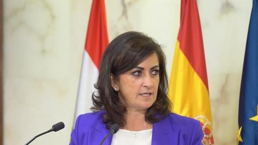 La presidenta del Gobierno de La Rioja, Concha Andreu.