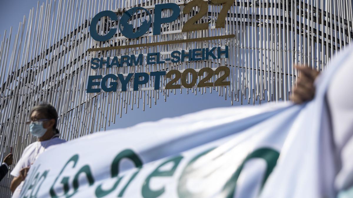 Los principales líderes mundiales llegan este lunes a la ciudad egipcia de Sharm el Sheij para participar en la COP27.