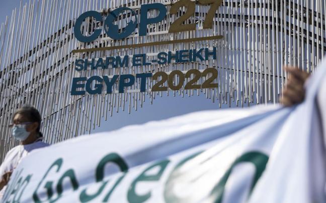 Los principales líderes mundiales llegan este lunes a la ciudad egipcia de Sharm el Sheij para participar en la COP27.