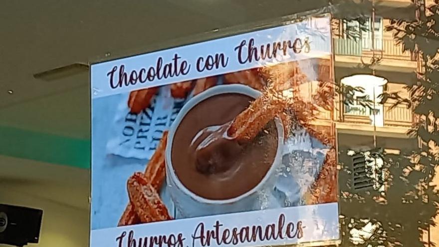 Chocolate con churros, muy típico en Vitoria cuando bajan las temperaturas