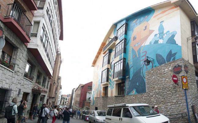 Panorámica del Casco Viejo de Vitoria. Panorámica del Casco Viejo de Vitoria.