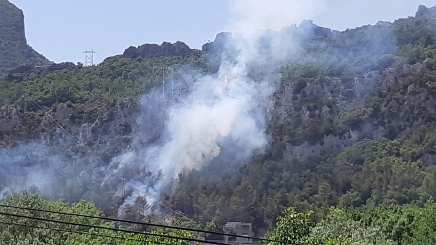 Incendios en Euskadi.