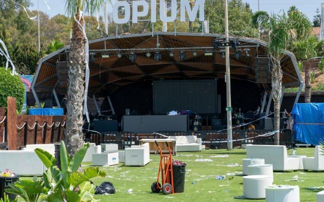 La discoteca de Marbella donde ocurrió el tiroteo. La discoteca de Marbella donde ocurrió el tiroteo.