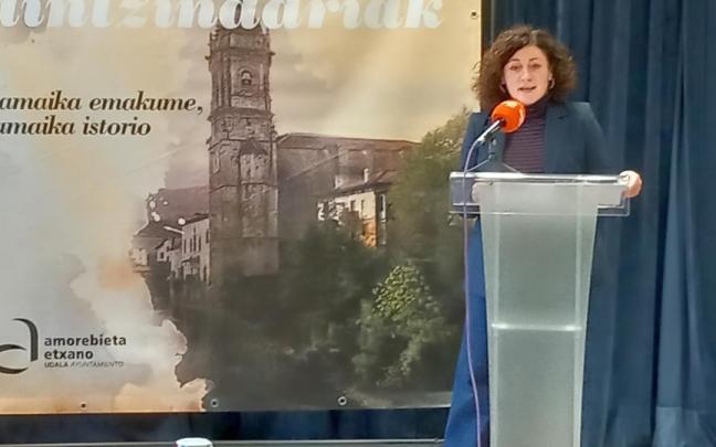 Ainhoa Salterain presentó la novedosa iniciativa.