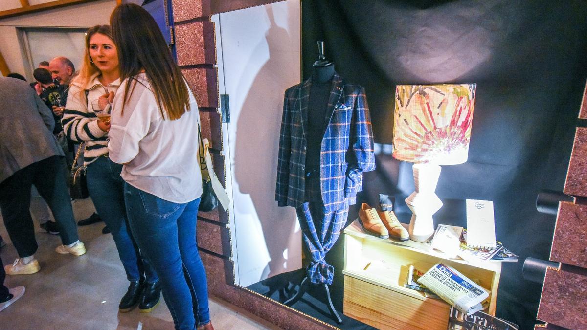 Muestra sobre el comercio vizcaino que se ha podido visitar este viernes en Bilbao