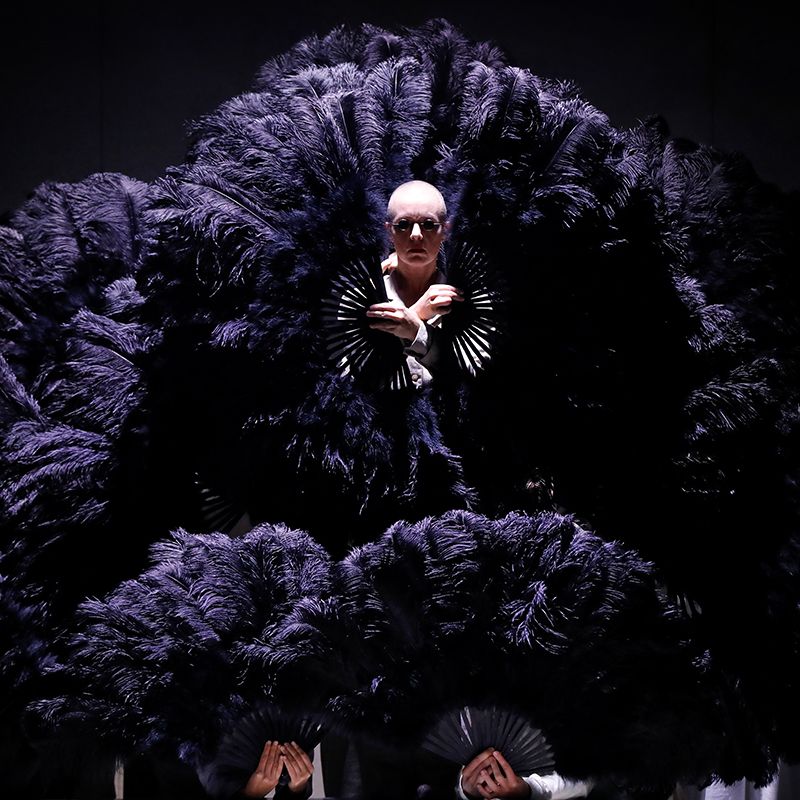 Uno de los momentos de la representación de 'Casablanca'