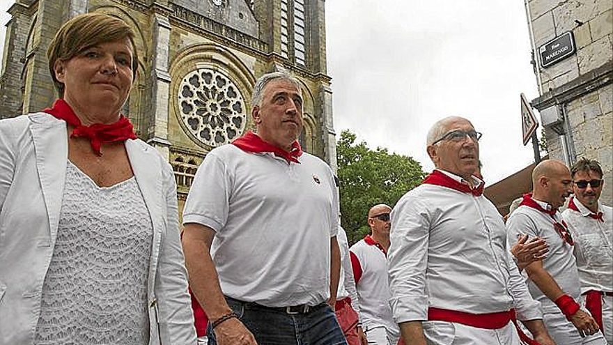 Desfile de las corporaciones en 2016.