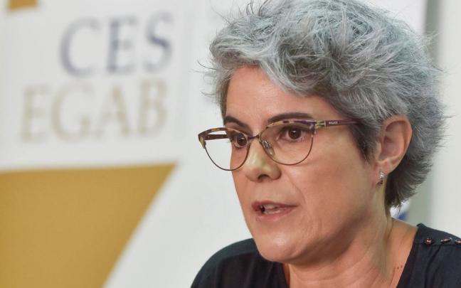 Emilia M&aacute;laga, presidenta del Consejo Econ&oacute;mico y Social vasco