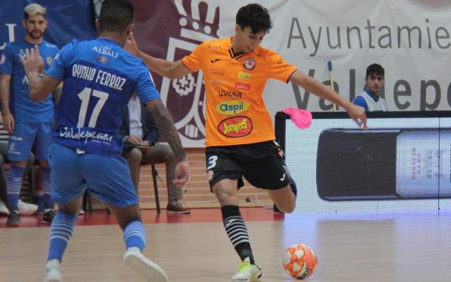 Imagen del Aspil-Jumpers en su encuentro contra el Valdepeñas