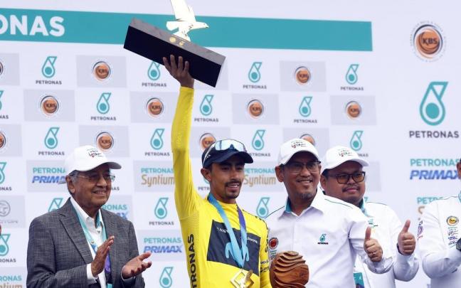 El colombiano Iv&aacute;n Sosa (Movistar Team) gana el Tour de Langkawi