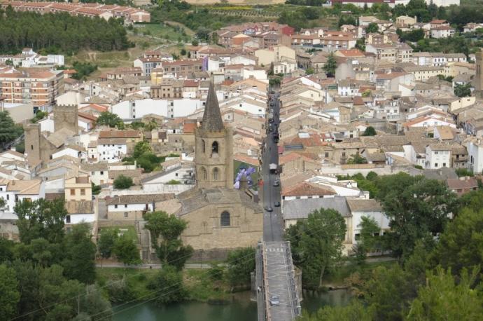 Vista de Sangüesa