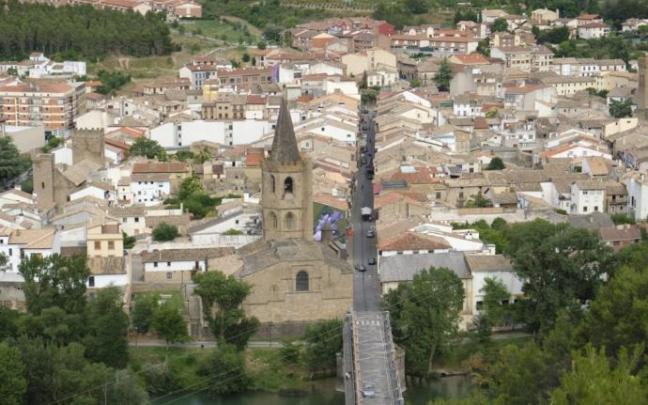 Vista de Sangüesa