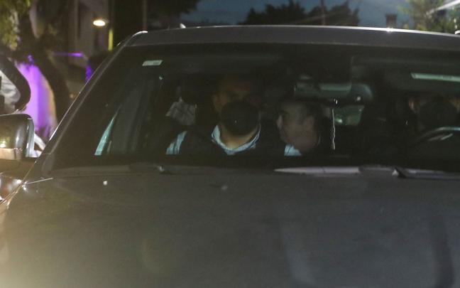 Jesús Murillo Karam es trasladado a las instalaciones del Reclusorio Norte de la Ciudad de México.