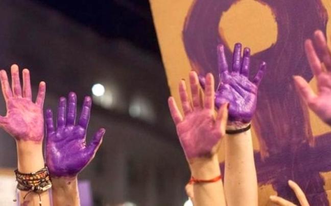 Concentraci&oacute;n de protesta por un asesinato machista.