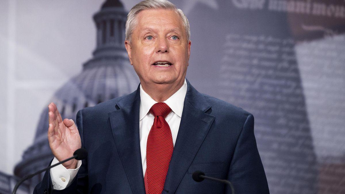 El senador republicano Lindsey Graham.