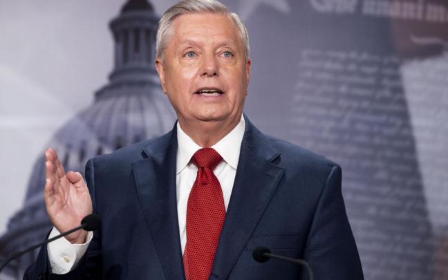 El senador republicano Lindsey Graham.