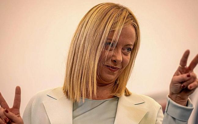 Giorgia Meloni se convertir&aacute; en la primera mujer en presidir el Gobierno italiano. | FOTO: E. P.