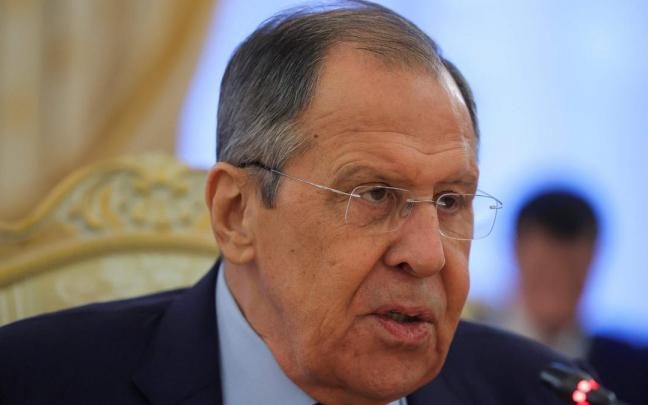 El ministro de Exteriores de Rusia, Serguei Lavrov.