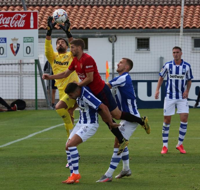 Osasuna-Alavés, pretemporada 2020-21.