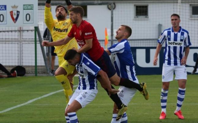 Osasuna-Alavés, pretemporada 2020-21.