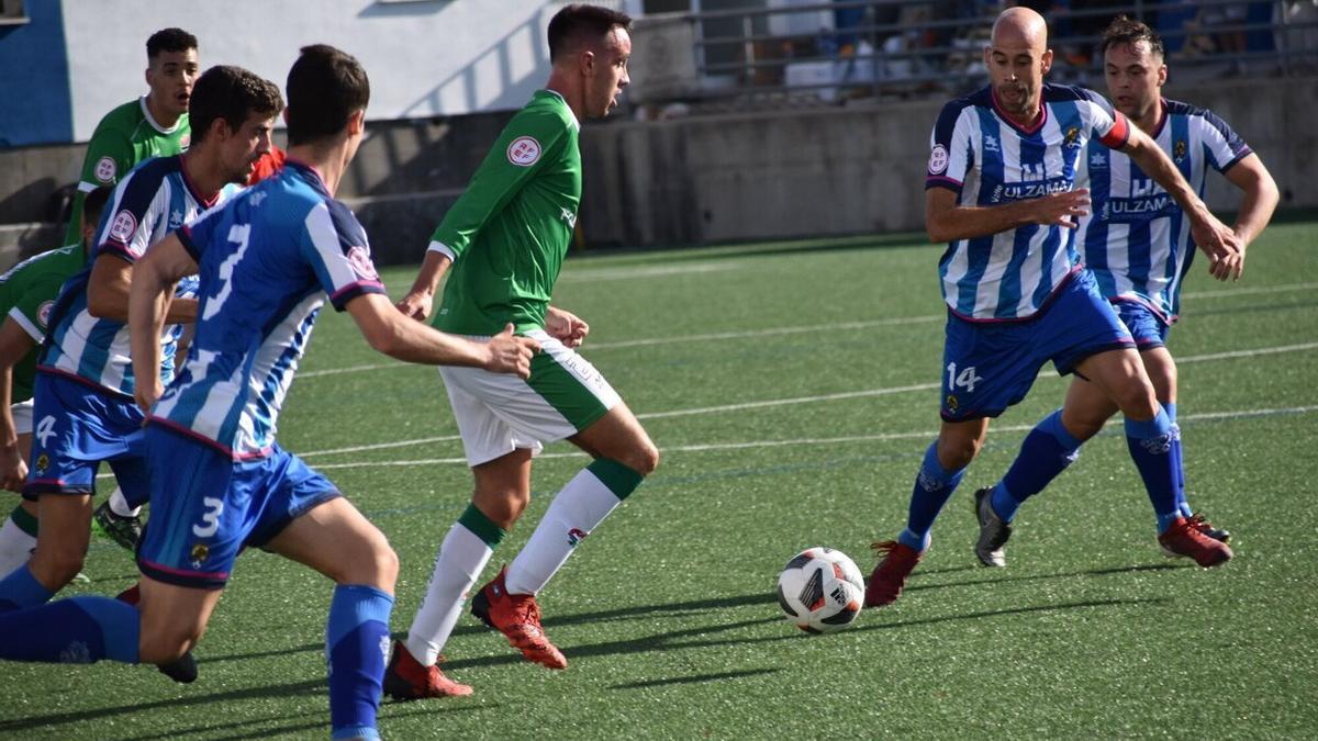 Lance del Cirbonero-San Juan de la jornada 3 de Segunda RFEF.