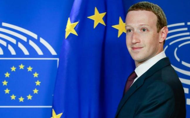 Imagen de archivo de Mark Zuckerberg en Bruselas.