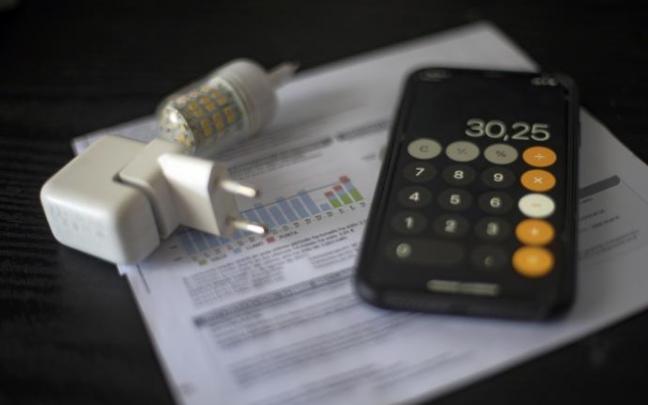 Imagen de archivo de una factura de la luz.