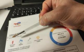 Factura reciente de la luz de una familia guipuzcoana