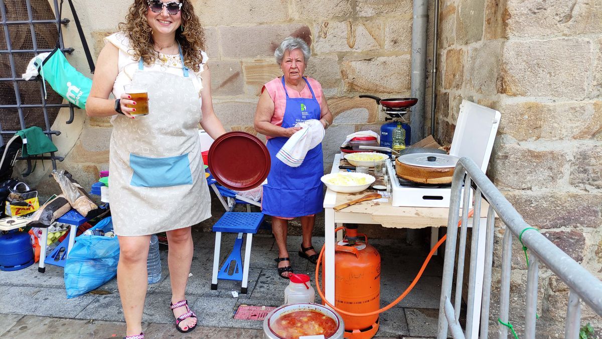 Balmaseda enciende la putxera y ensaya para el concurso de alubias Balmaseda enciende la putxera y ensaya para el concurso de alubias