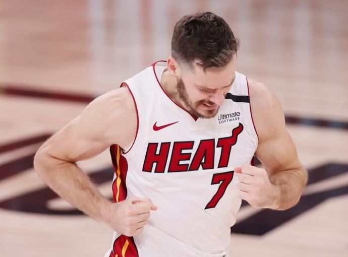 Dragic, en un partido con los Heat