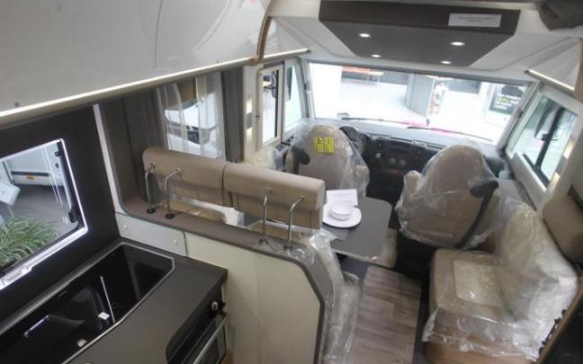 Interior de una autocaravana. Interior de una autocaravana.