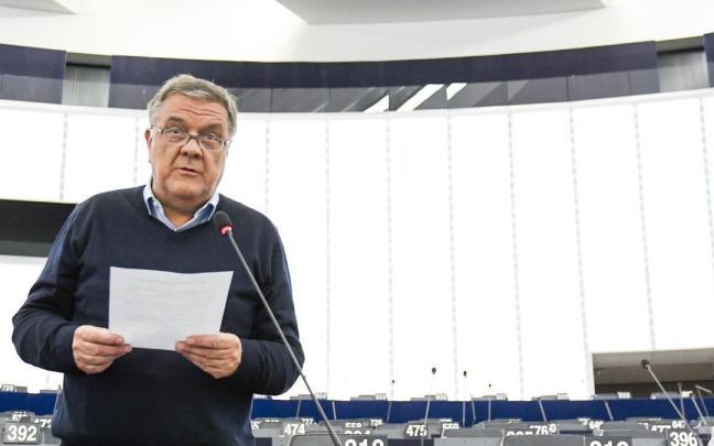 El exeurodiputado socialista Pier Antonio Panzeri durante un pleno. El exeurodiputado socialista Pier Antonio Panzeri durante un pleno.
