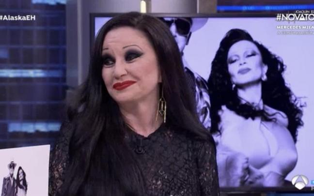Alaska en 'El Hormiguero'. Alaska en 'El Hormiguero'.