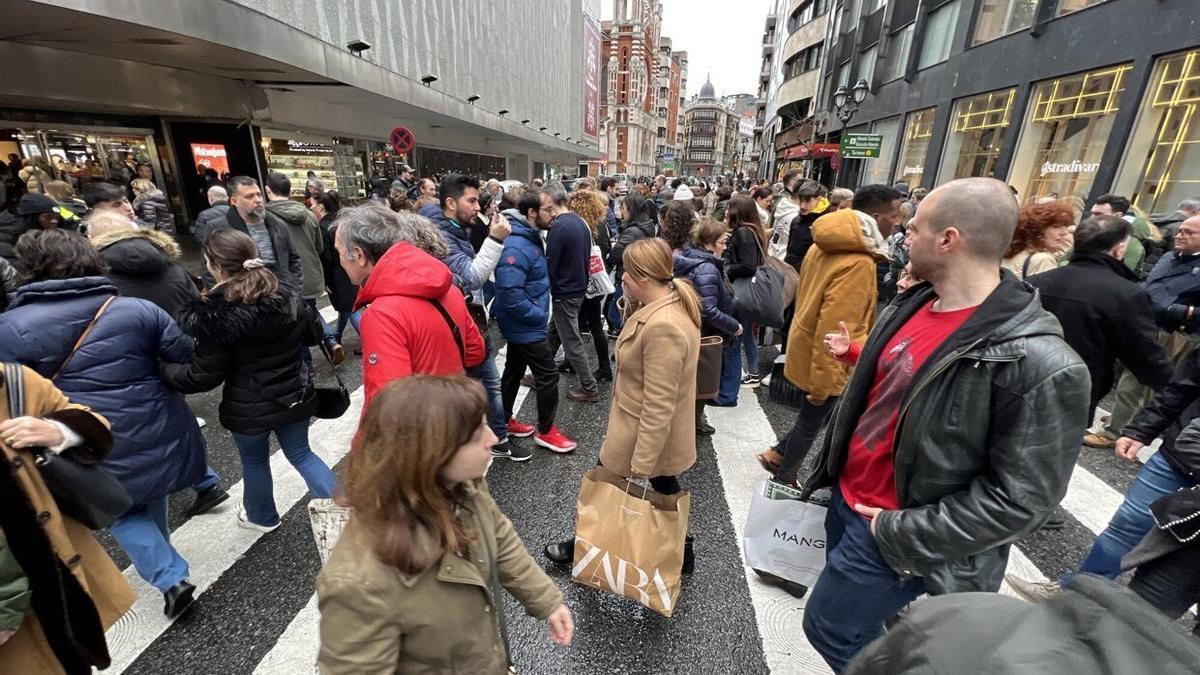 La agresión tuvo lugar en un comercio del centro de Bilbao