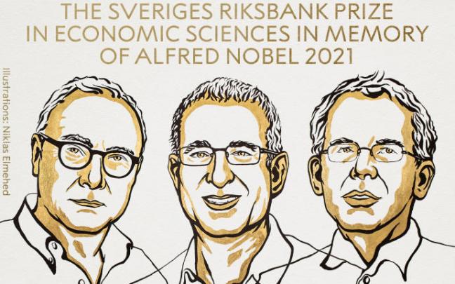 David Card, Joshua Angrist y Guido Imbens, Premio Nobel de Economía