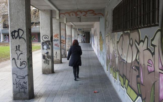 Imagen de la calle Valladolid, en el barrio de Aranbizkarra Imagen de la calle Valladolid, en el barrio de Aranbizkarra