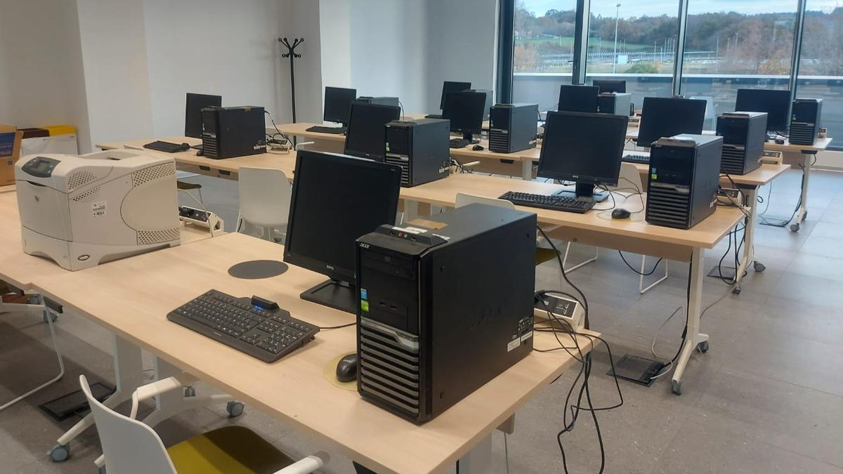 Uno de los espacios de trabajo