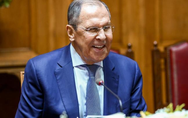 El ministro de Asuntos Exteriores de Rusia, Sergei Lavrov.