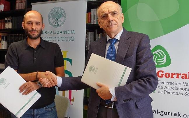 Aitor Bedialandeta y Andrés Urrutia.