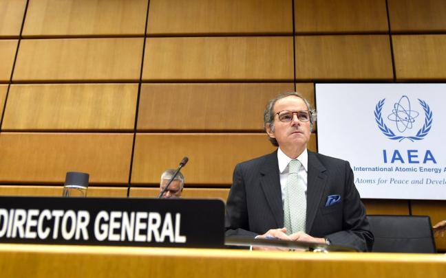 El director general del Organismo Internacional de la Energ&iacute;a At&oacute;mica, Rafael Grossi