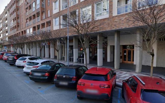 Avenida de Pamplona a la altura del número 33.