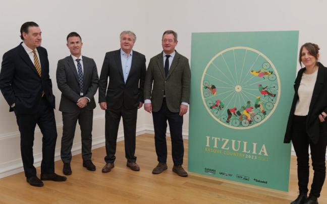 El cartel de la Itzulia ha sido dise&ntilde;ado por la artista Maite Mutuberria.