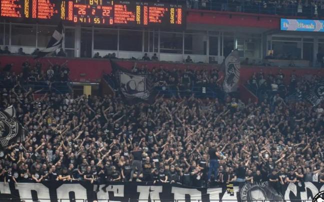 Espectacular ambiente en el Stark Arena, durante el partido ante el Partizan y el Mónaco Espectacular ambiente en el Stark Arena, durante el partido ante el Partizan y el Mónaco