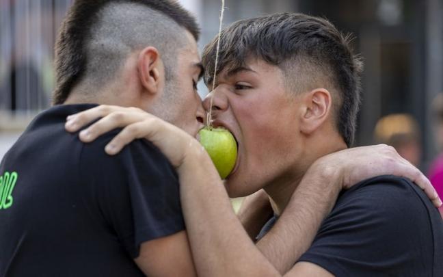Las cuadrillas vuelven a disfrutar en Ermua.