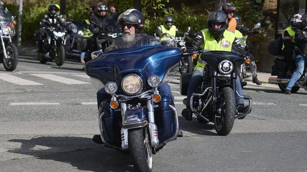 Manifestación de motoristas